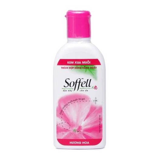 KEM CHỐNG MUỖI SOFFELL 60g - Hương Hoa