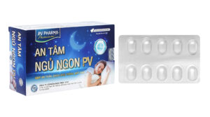 An Tâm Ngủ Ngon PV Giúp an thần, Giảm căng thẳng, mất ngủ (hộp 50 viên) - Minpharmacy
