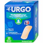 Băng Urgo Washproof Large 3.8 x 7.2 cm - Hộp 30 miếng