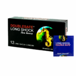 Bao cao su Cá ngựa DoubleSafe Long Shock (hộp 12 cái)