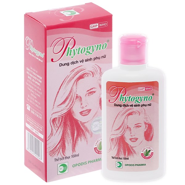 Dung dịch vệ sinh phụ nữ Phytogyno ngừa và trị viêm âm đạo, khử mùi chai 100ml