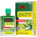 Dầu Con Ó Mỹ 2 nắp Eagle Brand Eucalyptus Oil - Chống muỗi 25ml