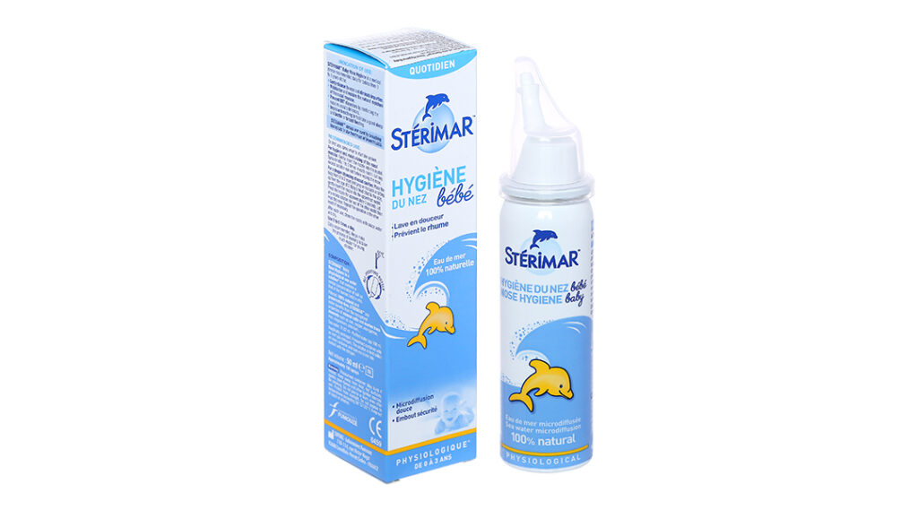 Dung dịch xịt mũi trẻ em STERIMAR Nose Hygiene Baby vệ sinh mũi hằng ngày (50ml)