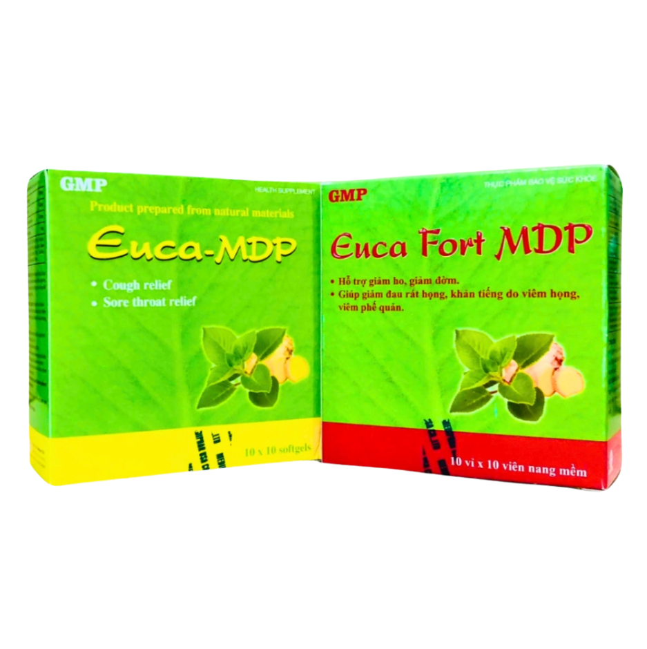 Euca fort MDP Giảm ho Hộp 100 viên