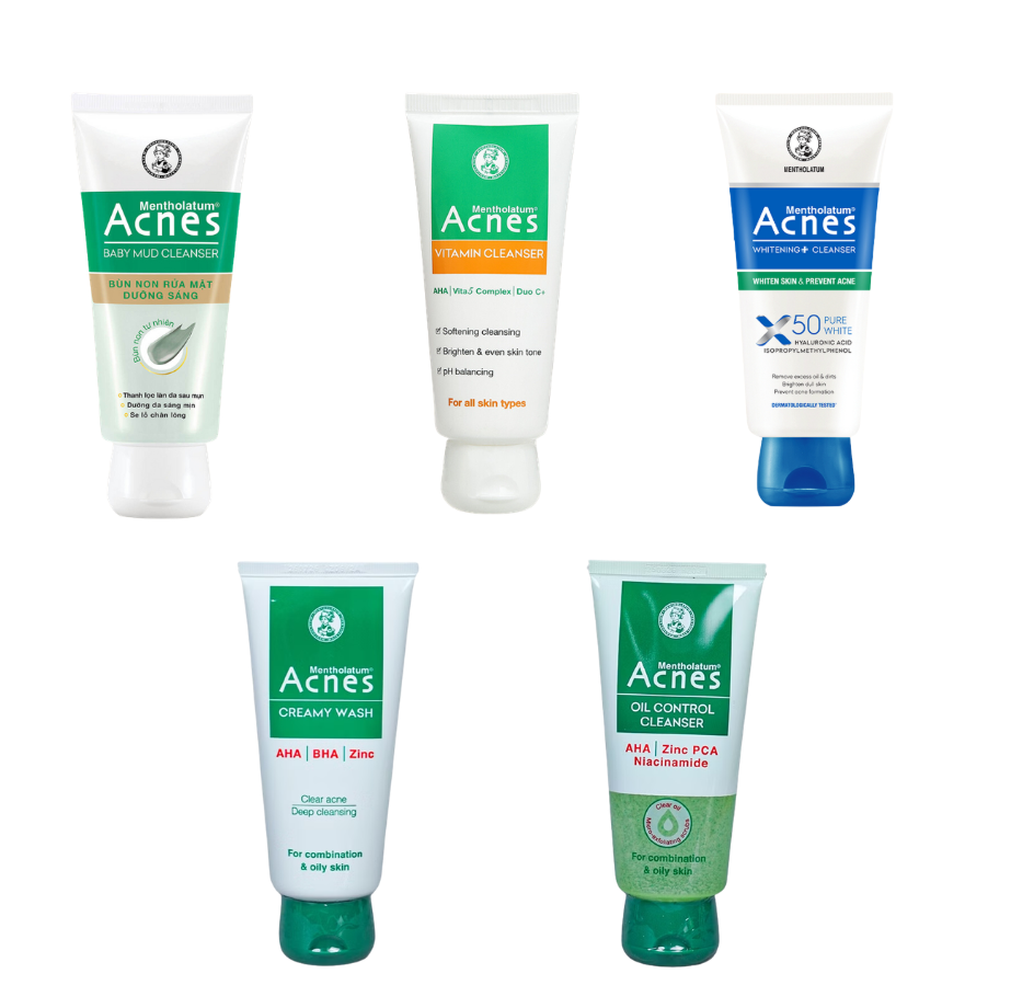 Kem Rửa Mặt Acnes Washing 100g