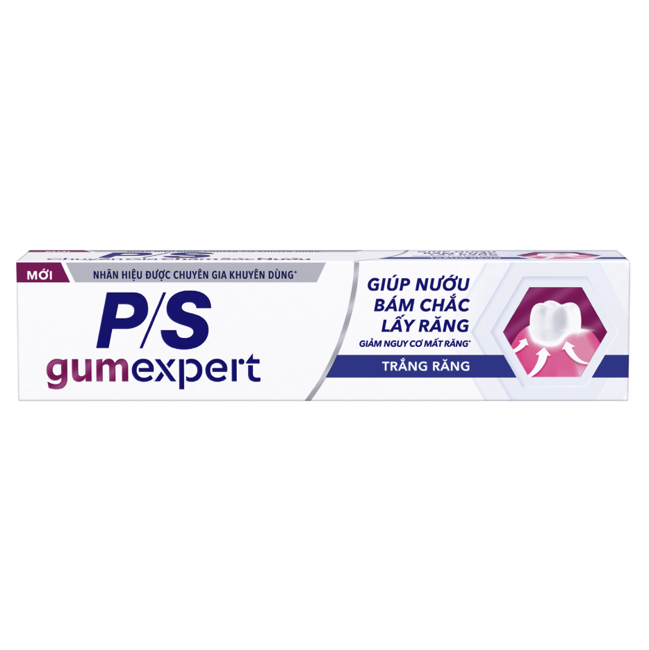 Kem đánh răng P/S - P/S Chăm Sóc Nướu Trắng Răng 100g