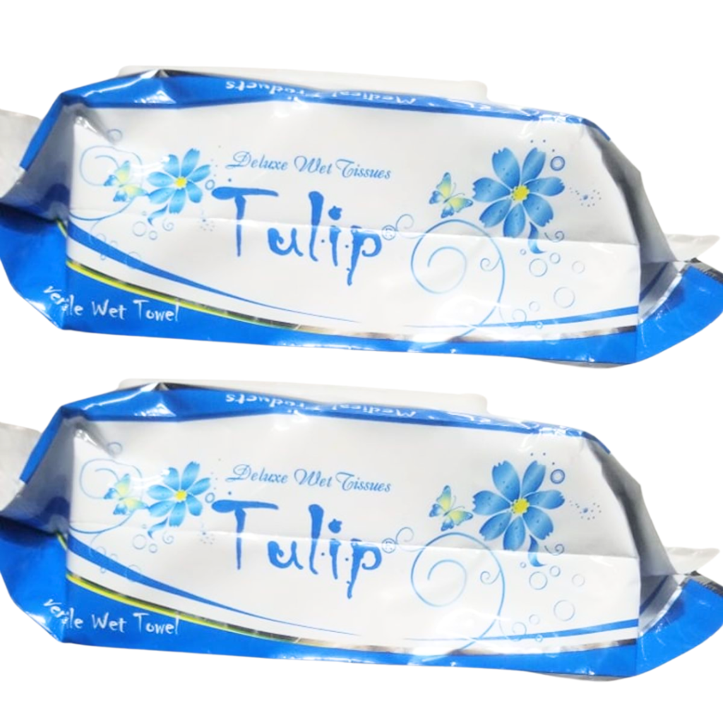 Khăn giấy ướt Tulip Gói 100 tờ - Image 2