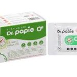 Khăn hạ sốt Dr.Papie 0+ Hộp 5 gói