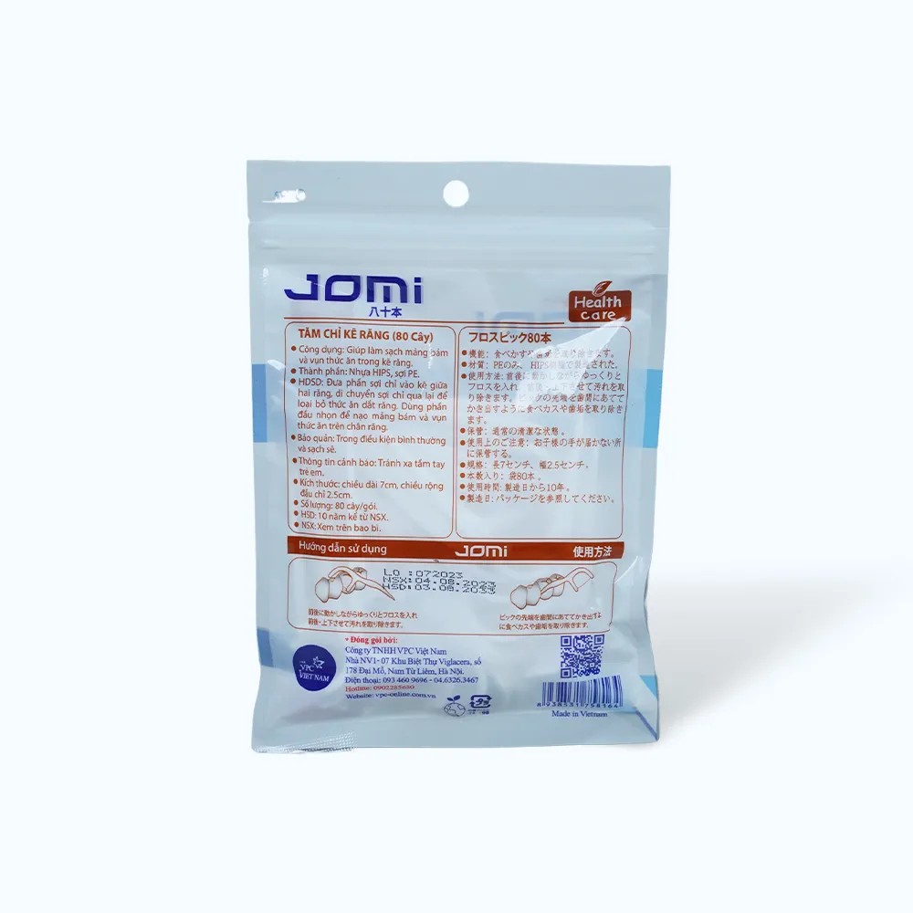 Tăm chỉ nha khoa JOMI (80 Chiếc) - Image 2