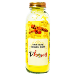 Tinh bột Nghệ Nguyên Chất Vhoney hỗ trợ tiêu hóa, giảm tổn thương dạ dày Chai 125g - Minpharmacy
