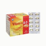 Vitamin A-D Gold PV Phúc Vinh (hộp 100 viên)