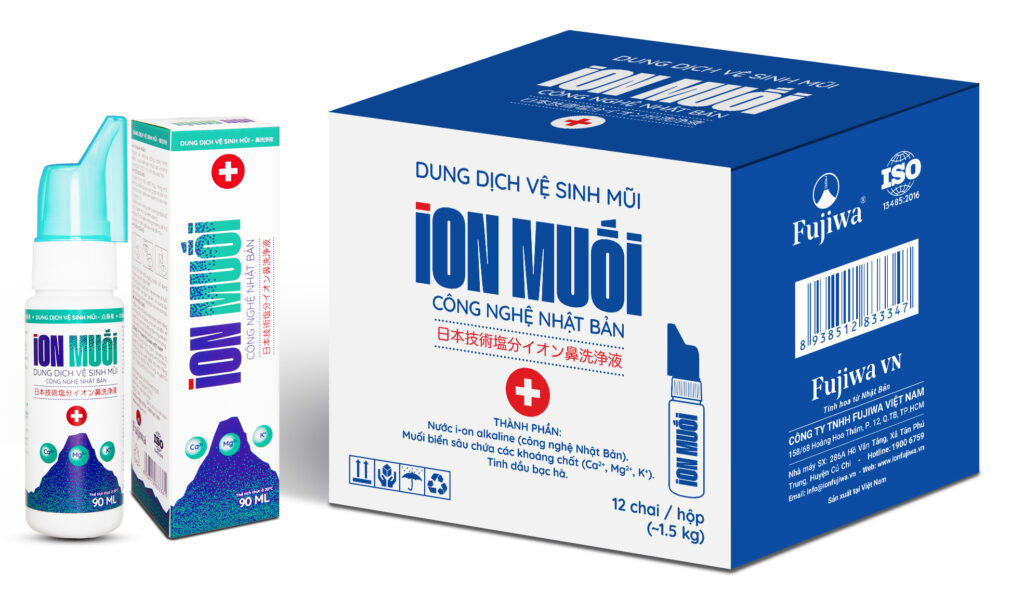 Xịt mũi ION Muối Fujiwa 90ml